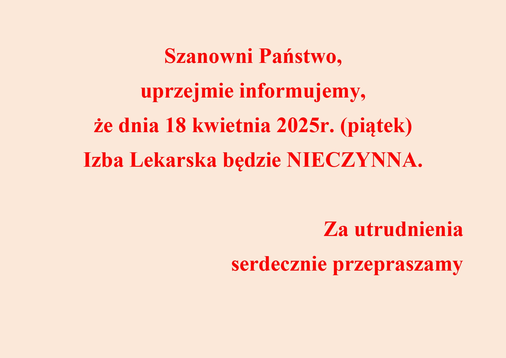 komunikat 2025-04-17